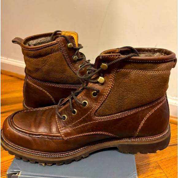 Trask boots for men leather and fur inside size 8M - Picture 14 of 16